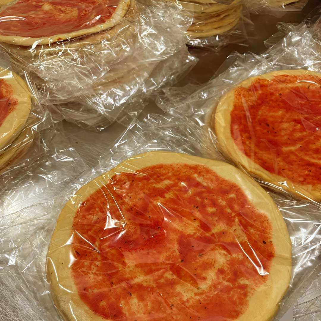 Pizzetas con salsa para pizza – Imagen 1